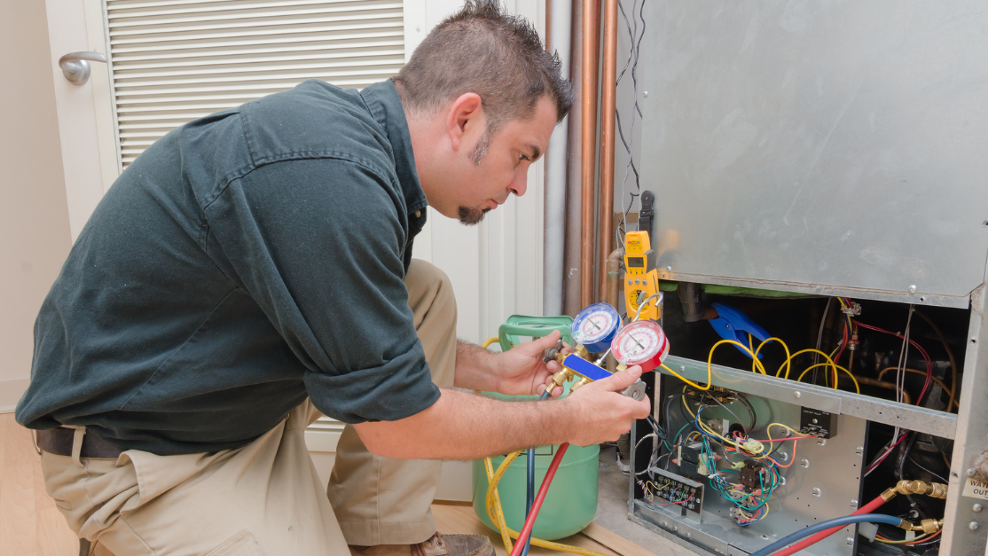 checking the wiring in your HVAC system is very important for maintenance purposes and ensuring a fire will not break out